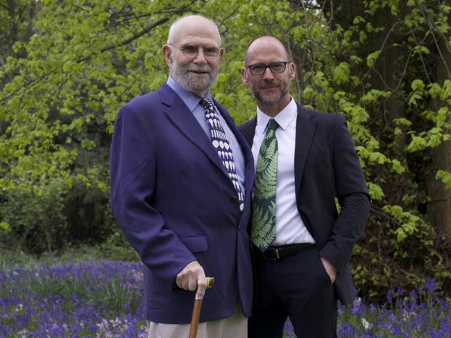 Oliver Sacks and Bill Hayes. Courtesy Bill Hayes