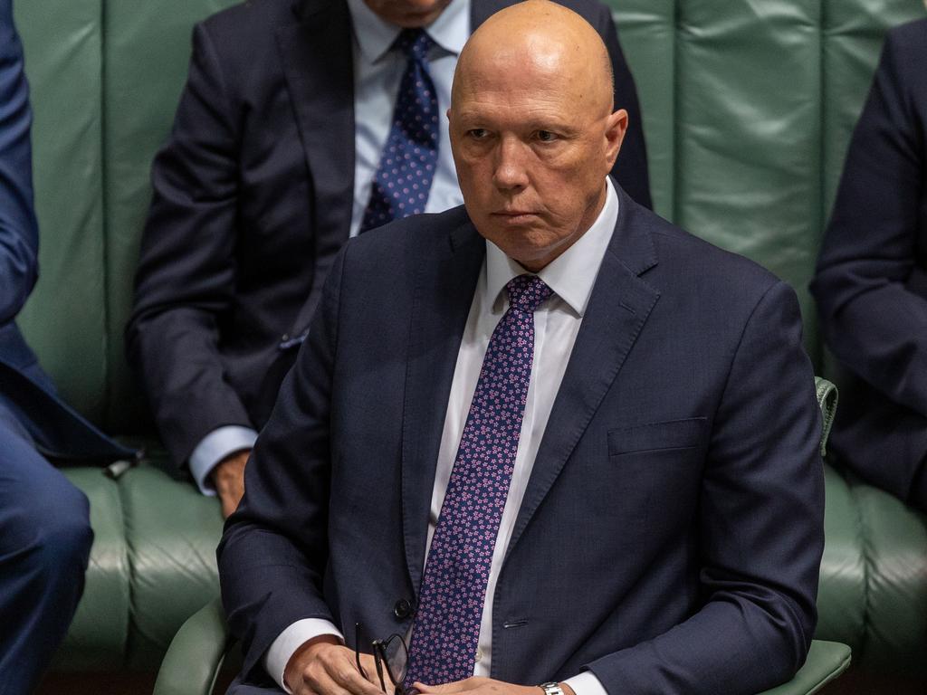 Opposition Leader Peter Dutton. Picture: NCA NewsWire / Gary Ramage