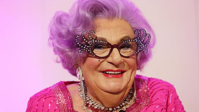 Barry Humphries’ most believed character, Dame Edna Everage. Picture Rohan Kelly.