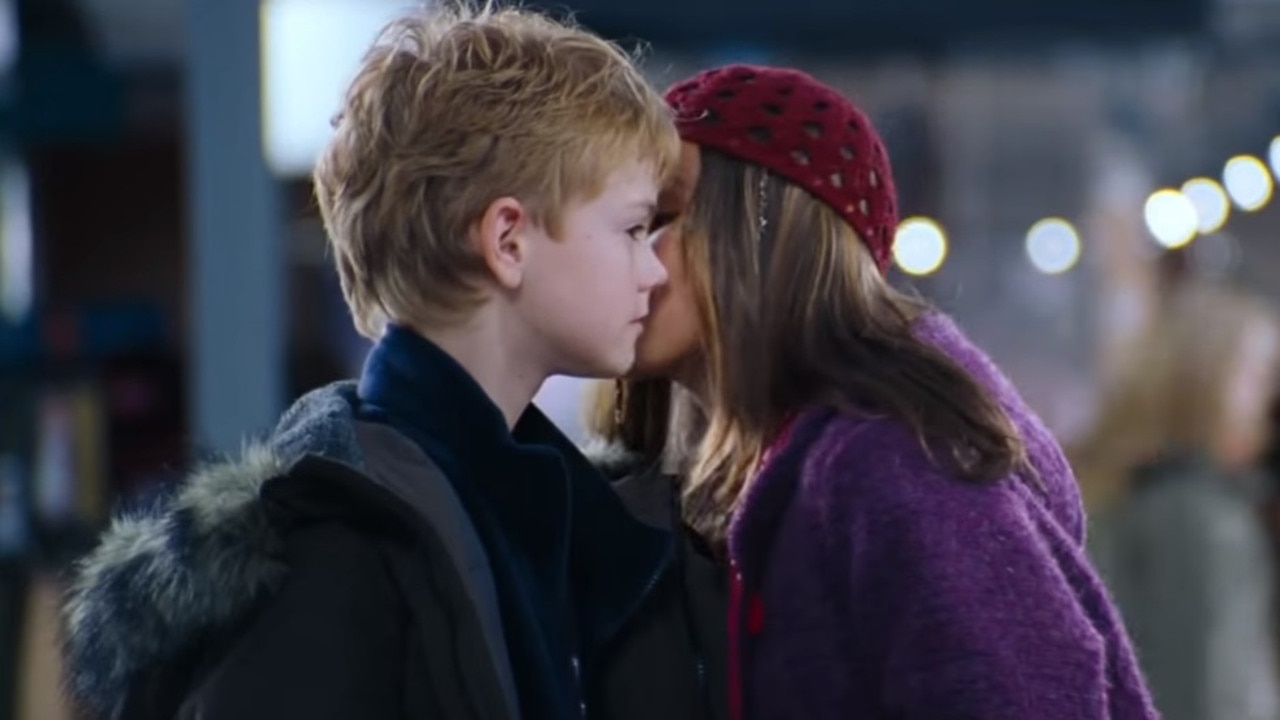 Thomas Brodie-Sangster in Love Actually.