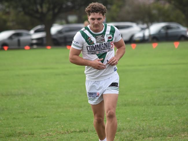 Bailey Lam. Picture: Sean Teuma. 2025 Souths Juniors A-grade round three. Coogee Wombats vs Coogee Dolphins at Marcellin Fields, 26 April 2025