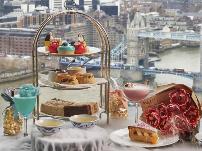 Royal High Tea at Shangri-La at The Shard, London.