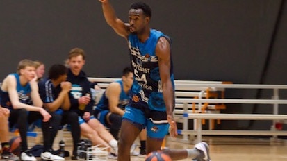 Dexter Graham is enjoying a strong season with Surfcoast in Big V's division two. Picture: Surfcoast Basketball Association.