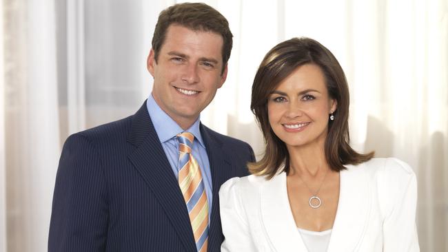 Karl Stefanovic and Lisa Wilkinson just days after she joined the Today show in May 2007. Picture: It Wasn't Meant To Be Like This by Lisa Wilkinson