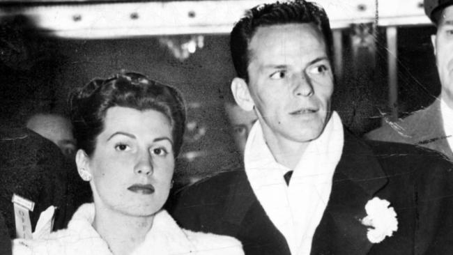 Frank Sinatra pictured with his first wife, Nancy Bardato, in 1948, who he was famously unfaithful to.