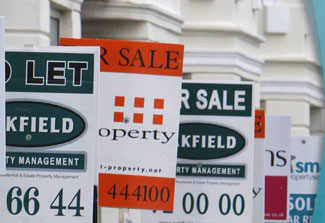 Property signs /Reuters