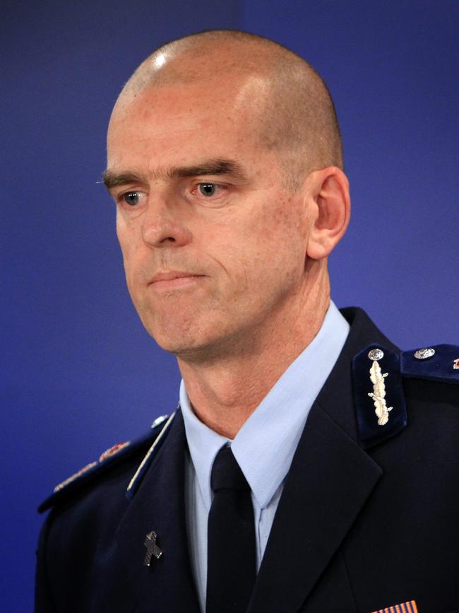 Former Victoria Police chief commissioner Simon Overland.