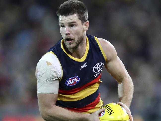 Bryce Gibbs has been a strong contributor for the Crows. Picture: Sarah Reed