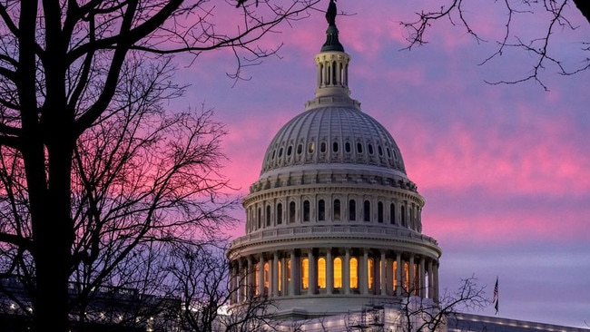 The US Capitol building, January 4. Picture: J. Scott Applewhite/AP/WSJ