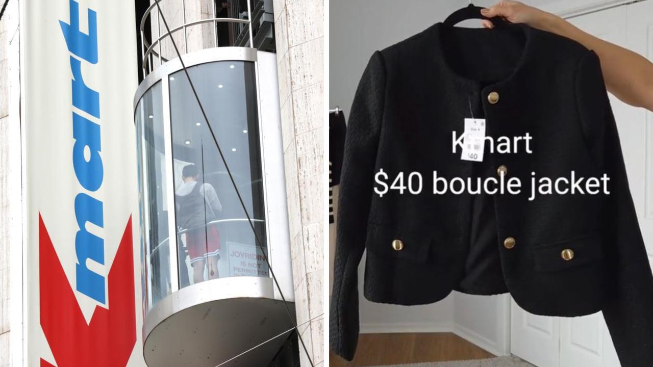 ‘Love it’: Shoppers lose it over Kmart dupe of $5600 jacket