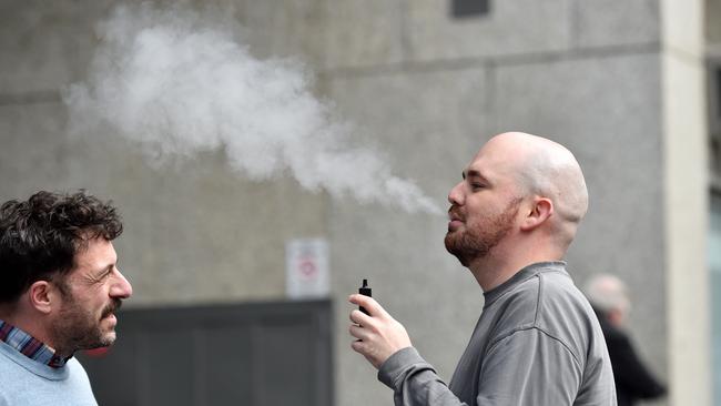 Vapers who have never smoked tobacco before are more likely to transition to tobacco. Picture: NCA NewsWire / Nicki Connolly