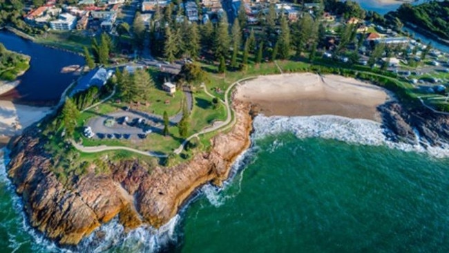 Horseshoe Bay Beach at South West Rocks. Picture: Kempsey Shire Council.