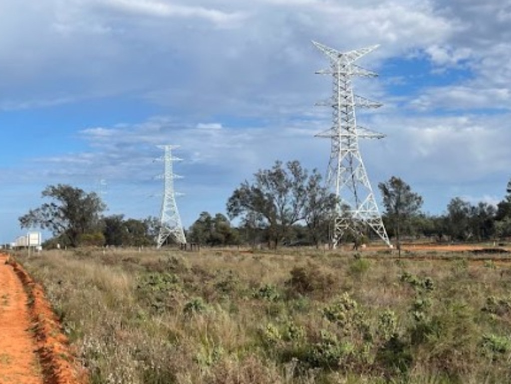 Project EnergyConnect is a $2.3bn transmission interconnector linking power grids in South Australia and NSW. Picture: Supplied