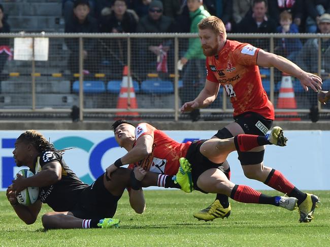 Former Queensland Reds flanker Ed Quirk is looking to relaunch his career with Japan’s Sunwolves. Picture: AFP