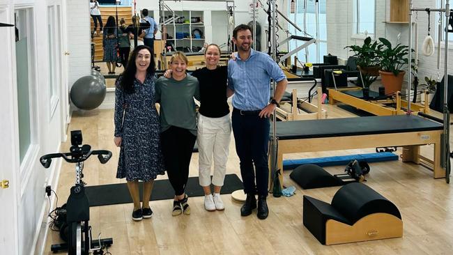 122 Health in Warrnambool is run by physiotherapists Catherine and Nicholas Russell, who provide their clients with all the support they need. Picture: Supplied