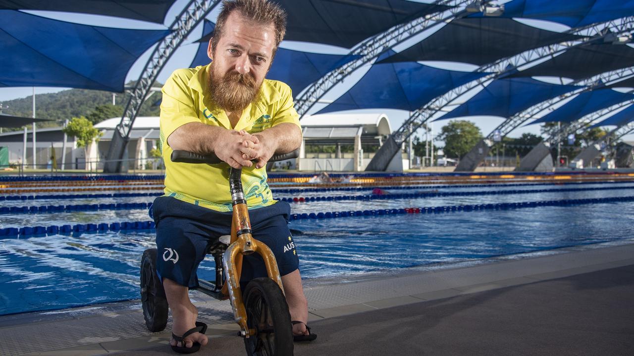 ‘Scooter’ has big plans for his swimming career, and finding love. Picture: Brian Cassey