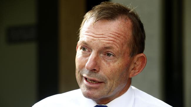 Tony Abbott said the budget was a great result for Warringah. Picture: John Appleyard