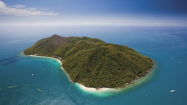 Fitzroy Island Resort off Cairns in Far North Queensland.