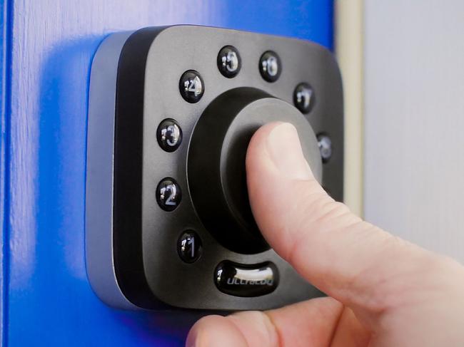 This easily-installed smart lock will introduce convenience and security to yout home door. Image: Ultraloq.