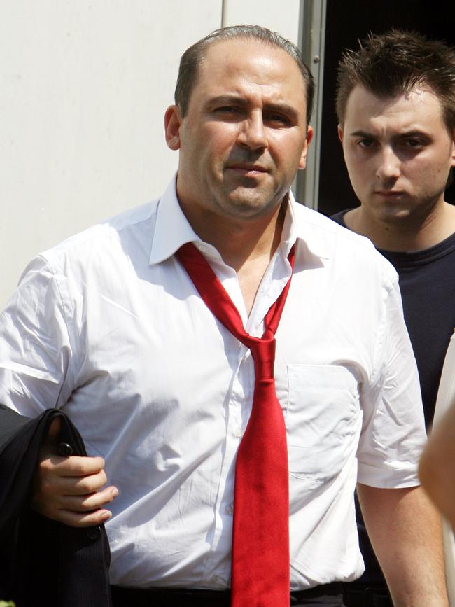 Tony Mokbel (left) was arrested in Athens, Greece. Picture: Thanassis Stavrakis/AP