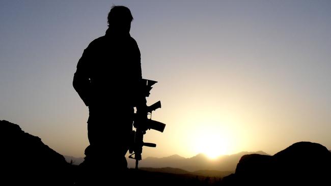 An anonymised SAS soldier, known as Person 11, has told a court the only Afghan his patrol killed in a 2012 raid was a Taliban spotter. Picture: Stock image, Department of Defence.