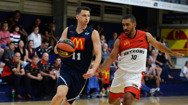 Shaun Bruce playing for Rockhampton last year.