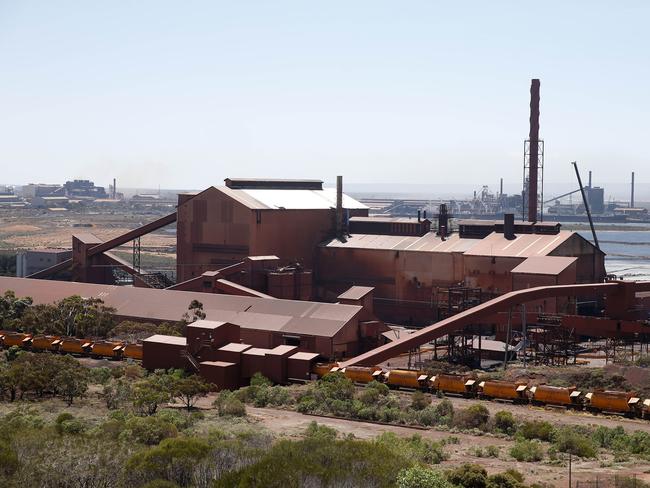 Arium’s OneSteel plant in Whyalla. Picture: Simon Cross