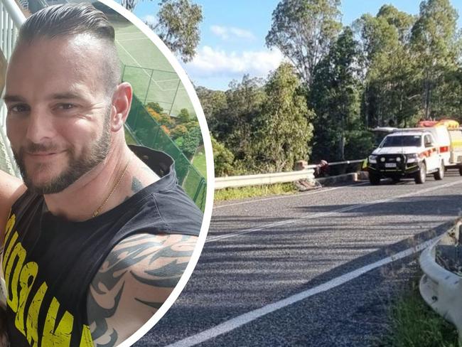A former medic braved murky waters saturated with gasoline to make an attempted rescue of the driver of the car that drove into the Kolan River.