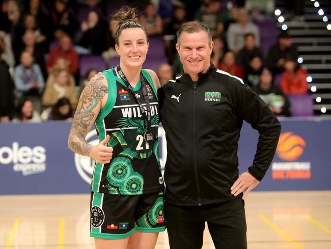 Marena Whittle of The Ringwood Hawks posted 24 points against the Cobras, earning herself the round's first Anzac medal.