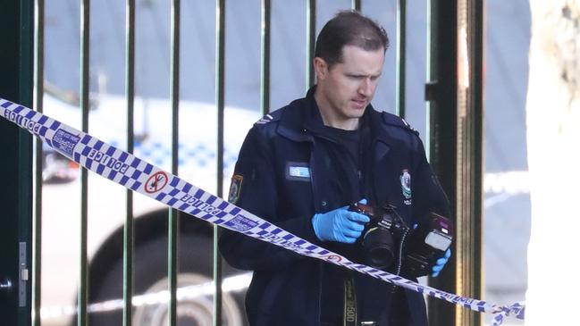 Caretaker hospitalised after Sydney school stabbing