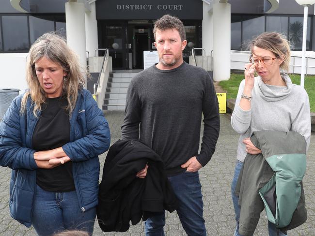 Sean McKinnon's older siblings Emmeline, Lachlan and Mary McKinnon. Picture Gary Ramage