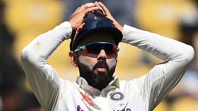 Virat Kohli has not been in good Test form. Picture: AFP