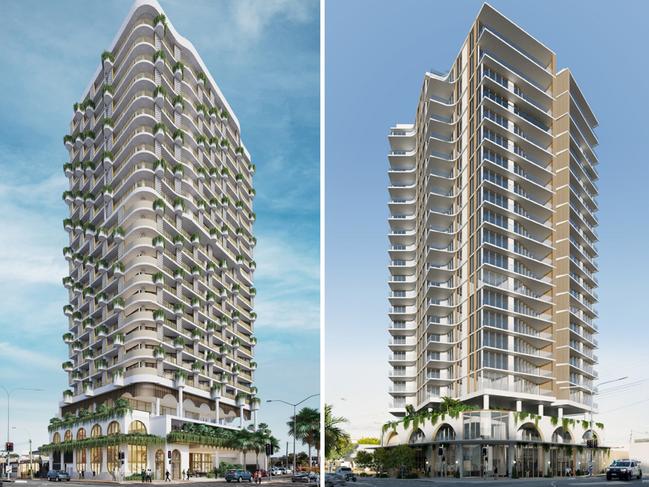 Artist impression’s of The Collective and Changfa towers at Palm Beach.