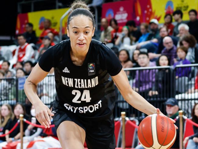 Tera Reed helped New Zealand to a history-making performance at the recent FIBA Asia Cup. Picture: ATPImages/Getty Images