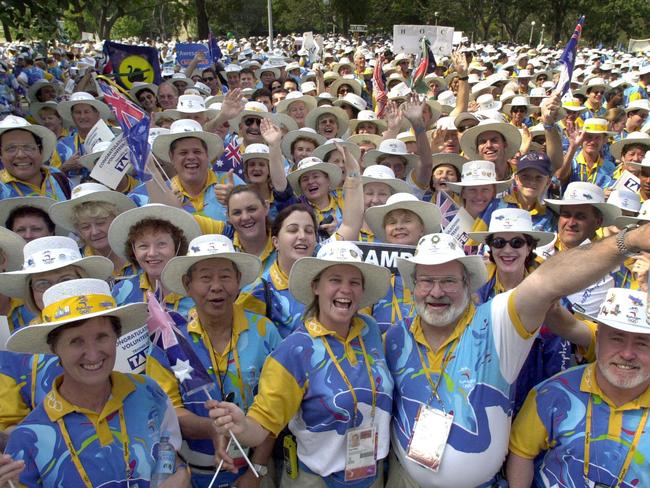 Almost 50,000 volunteers helped keep the Games on track.