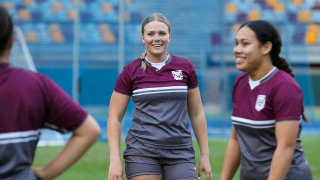 Jacinta Carter is an emerging talent in Queensland. Pic: QRL