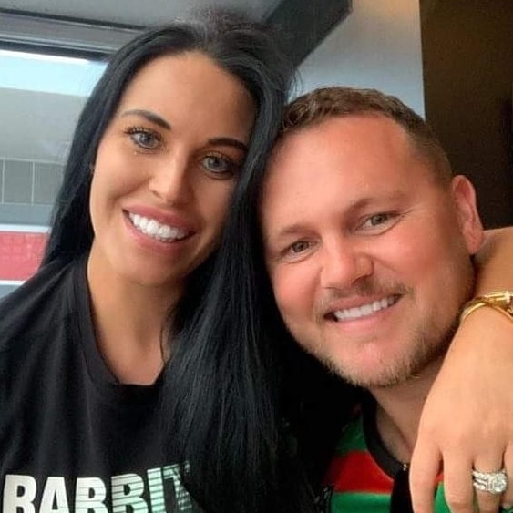 Former Skyview developer Jake Williams and his wife Jade.