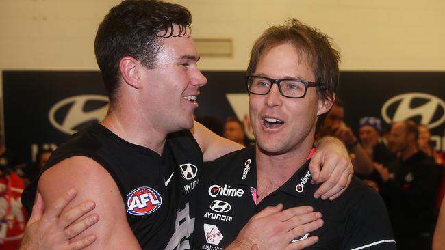 David Parkin has anointed David Teague as the right man to lead Carlton to its next flag. Picture: Michael Klein