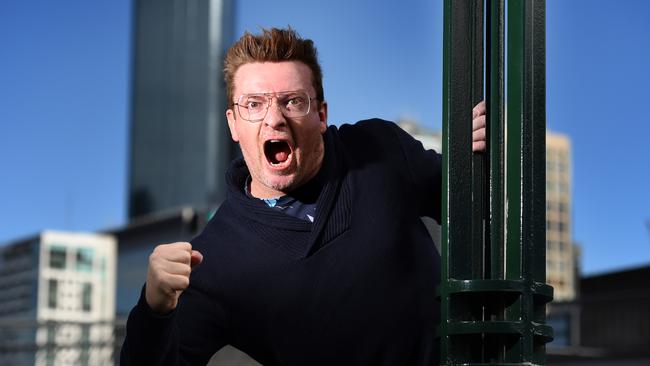 Rhys Darby is bringing an Aussie version of Drunk History to Channel 10. Picture: Kylie Else