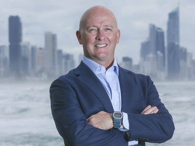 Ã..EMBARGOED TILL 22/04 DO NOT USE WITHOUT CONSULTING GCB COSÃ..Brant Hirst, a branding expertformerley  from Nike who has been hired by experience gold coast to rebrand and market the gold coast to the world.Picture: Glenn Campbell