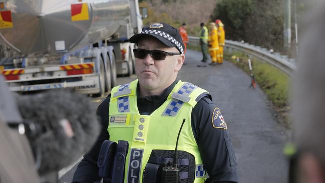 Police Association of Tasmania assistant secretary Andrew Bennett said body-worn cameras had increased the workload of police officers. Picture: MATT THOMPSON