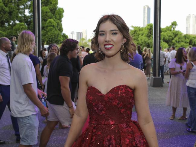 Jordon Frost at the Coomera Anglican College Formal at HOTA. Picture: Marcelo Lang.