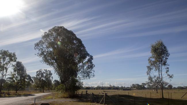 The site on Craig Road in Upper Caboolture that will be developed into 27,000 new homes as part of the Caboolture West development. Photo: AAP/Sarah Marshall