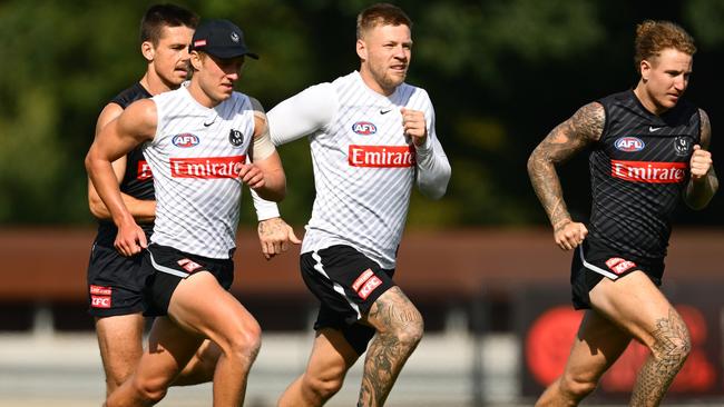 Jordan De Goey is ready to go in a major boost for Collingwood. Picture: Quinn Rooney/Getty Images