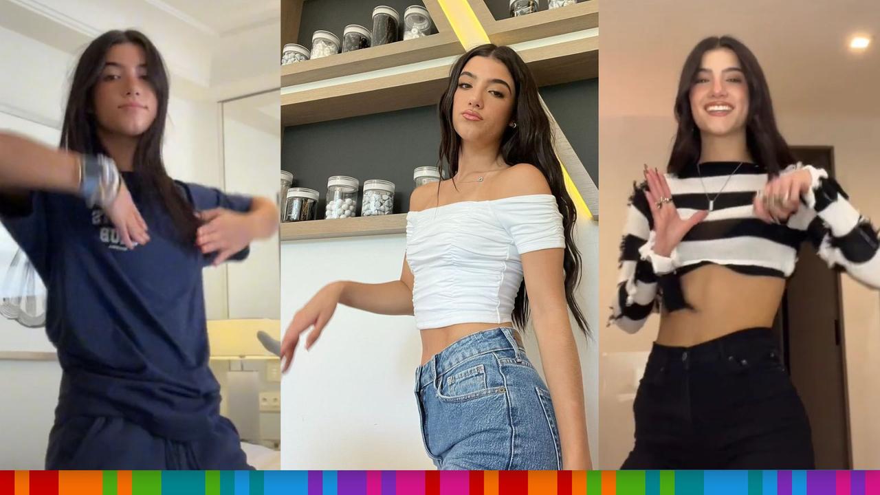 Charlie D'Amelio makes the most on TikTok, thanks to her dancing videos. Picture: TikTok / @charlidamelio