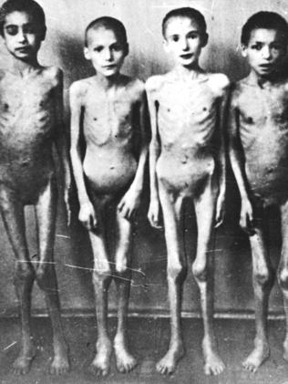 Just children: Experimental subjects of Josef Mengele at Auschwitz.