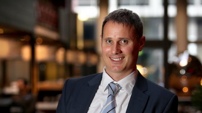 Simon Mawhinney, Funds Mgr at Allan Gray at The Intercontinental Hotel in Melbourne.