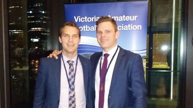 Ross Young shared last year’s league best and fairest medal with Adam Bentick. Picture: Supplied.