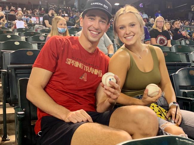 There is hope for a third date. Photo: Twitter, @Dbacks.