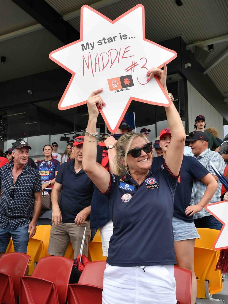Marian Gaunt at the NAB AFLW grand final. Picture: Patrick Woods